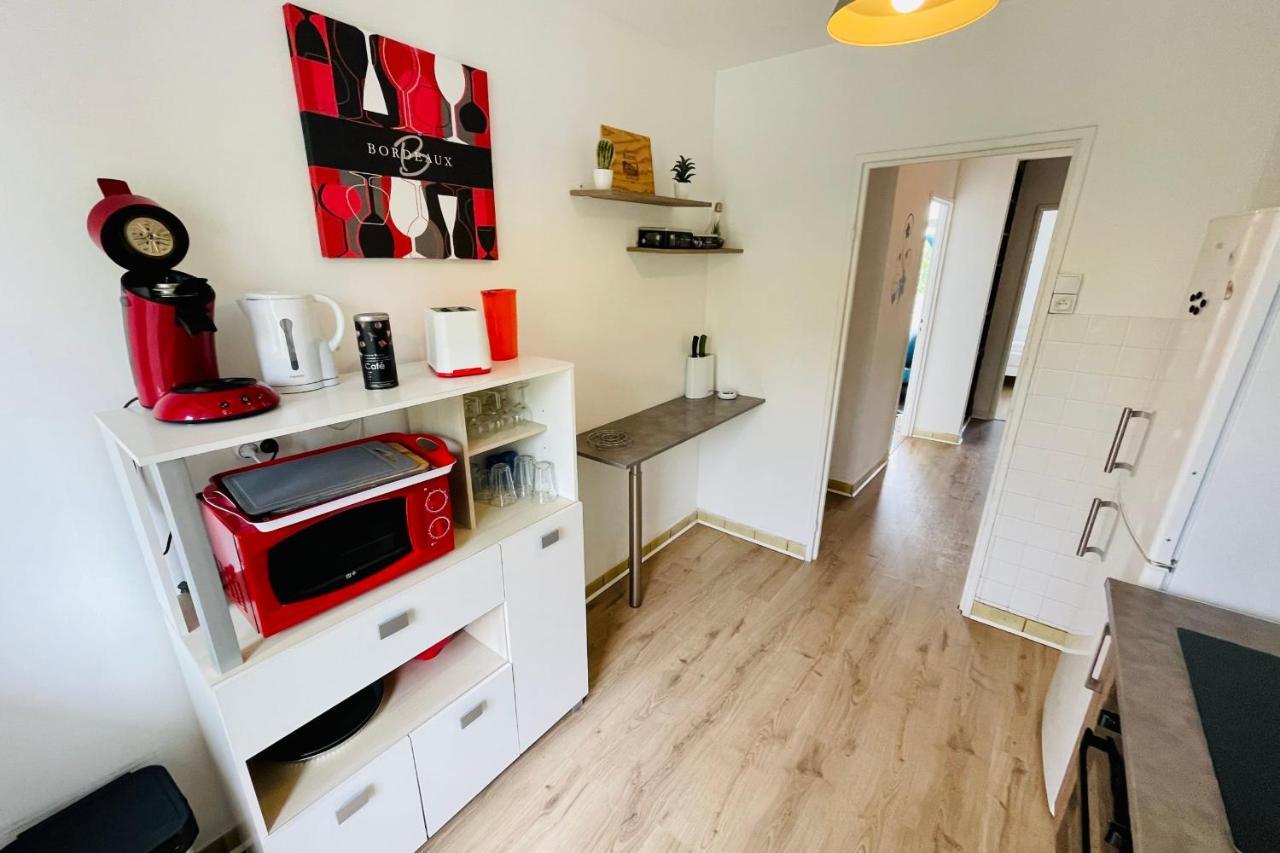 Luminous Apartment With Parking Near The City Center Cenon Eksteriør bilde